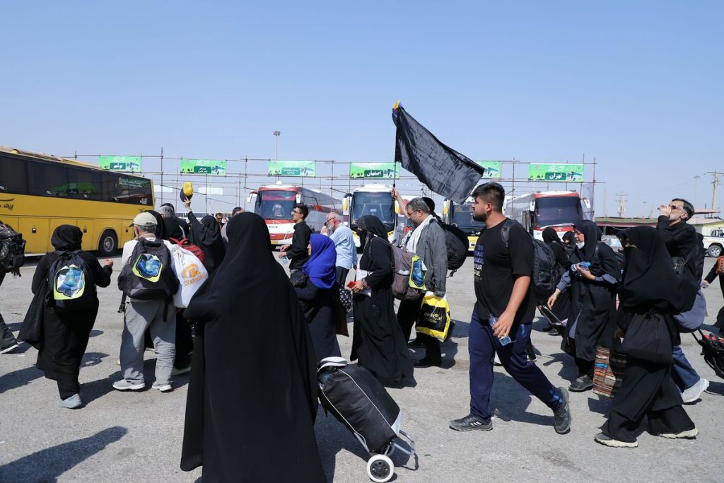 بیش از ۲۷ درصد زائران از اتوبوس برای رفت و آمد استفاده کردند