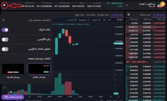 1697555586 245 چیدمان کلاسیک نوبیتکس؛ پنلی جذاب برای بورسی‌ها