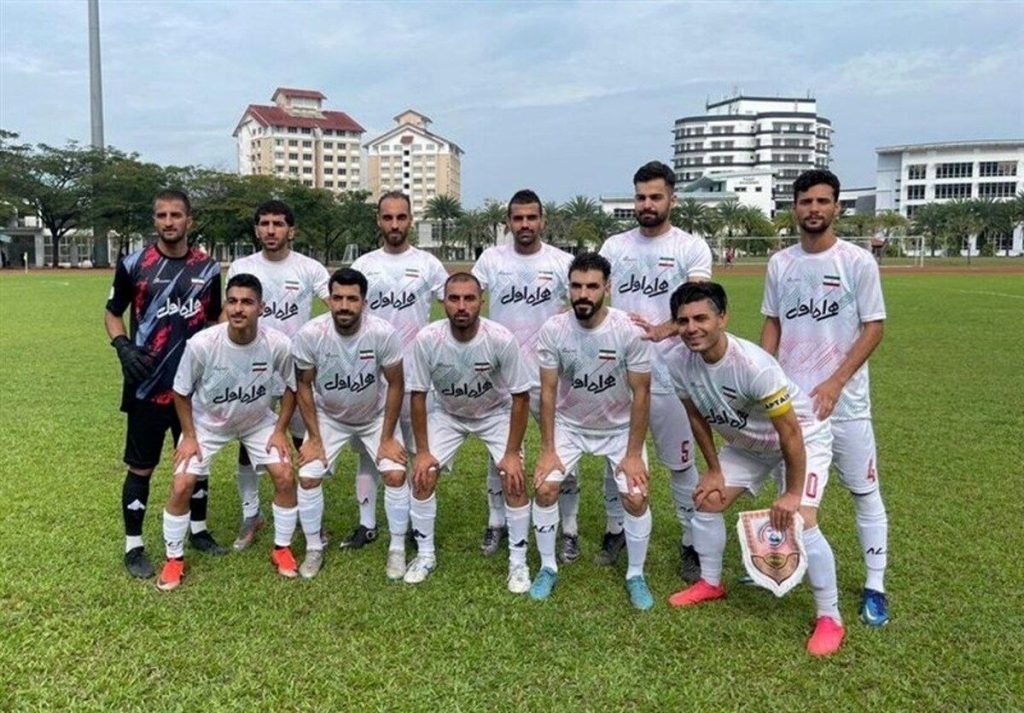 فوتبالیست‌های ناشنوای ایران برابر آمریکا به پیروزی دست یافتند