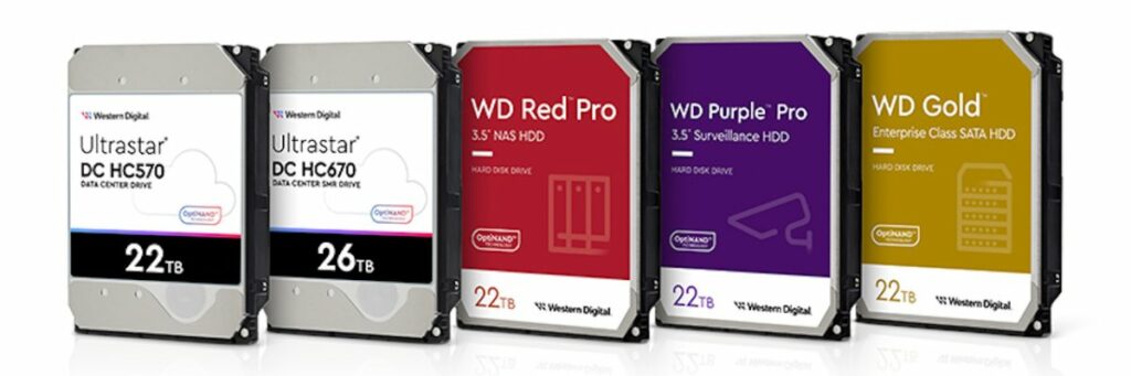 1700359226 981 وسترن دیجیتال درایوهای 24 ترابایتی CMR و 28 ترابایتی SMR