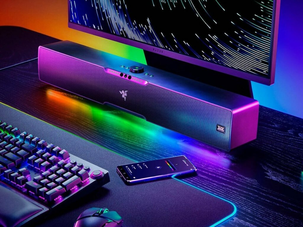 ریزر از ساندبار Leviathan V2 Pro با قابلیت ردیابی سر هوش مصنوعی رونمایی کرد