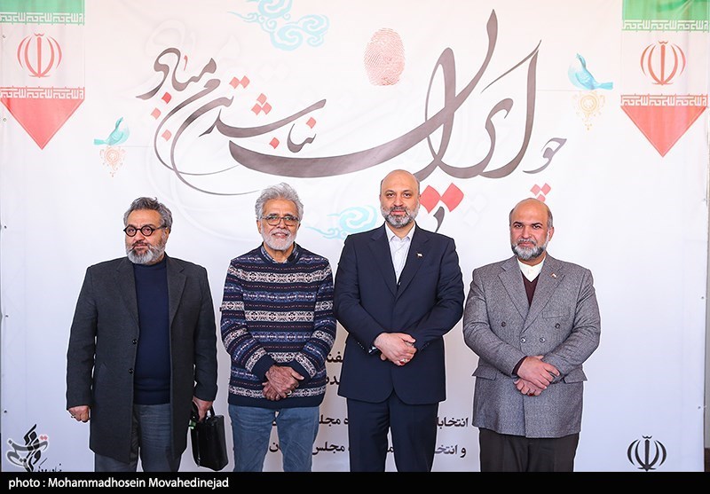 وجود هنرمندان پای صندوق رای به روایت عکس 61 تالار وحدت , تخلفات انتخاباتی ,