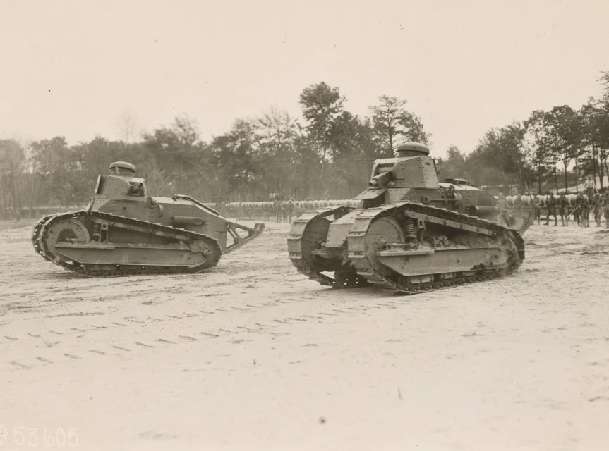 M1917 اولین تانکی که آمریکا ساخت