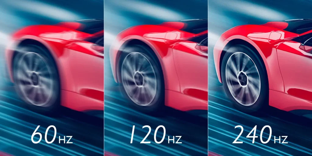 راهنمای خرید بهترین مانیتور گیمینگ_راسخ 5 نرخ تازه سازی تصویر (Refresh rate) مناسب مانیتور گیمینگ چقدر است؟