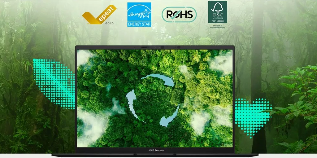 ایسوس از دو لپتاپ تازه با نمایشگر OLED و قابلیتهای هوش مصنوعی رونمایی کرد_راسخ 4 Zenbook 14 OLED