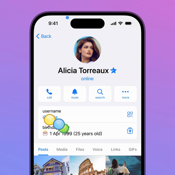 1714144702 711 تلگرام 15 قابلیت تازه برای کاربران خود معارفه کرد راسخ