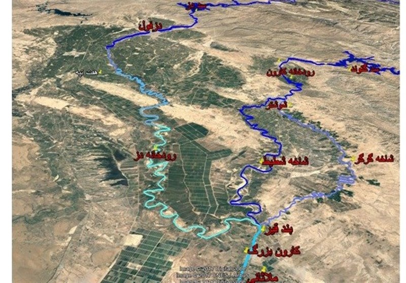 پشتیبانی تصاویر ماهواره ای به تدقین بیلان حوضه آبریز کارون بزرگ_راسخ