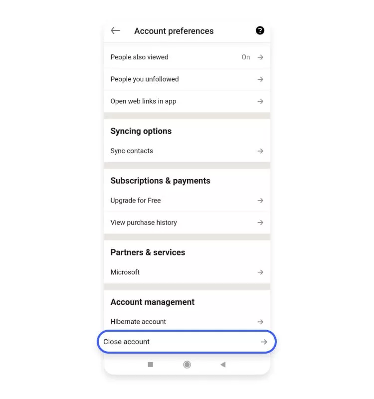 1714840360 102 چطور اکانت لینکدین را حذف کنیم؟ راسخ.webp