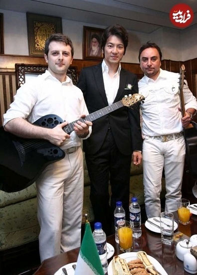 عکس‌های یادگاری «جومونگ» با گروه آریان