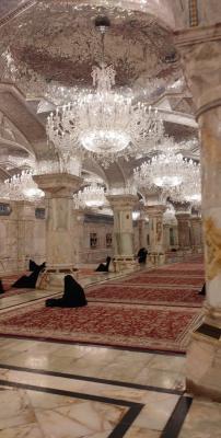 رواق باصفای حضرت زهرا (س) در نجف اشرف+عکس