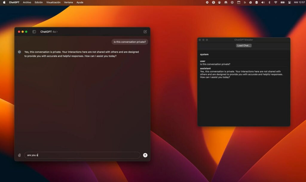 نسخه مک ChatGPT همه مکالمات کاربران را ذخیره می‌کند_راسخ