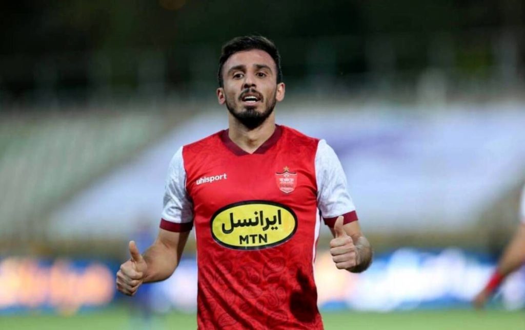 وجود سعید صادقی در تمرینات پرسپولیس_راسخ