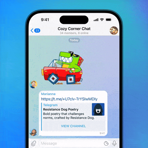 1723644477 492 آپدیت یازده‌سالگی تلگرام انتشار شد؛ سوپر کانال‌ و کانال‌های اشتراکی راسخ
