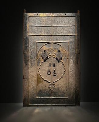 قدیمی‌ترین درب کعبه که مربوط به دوره عثمانی است_راسخ