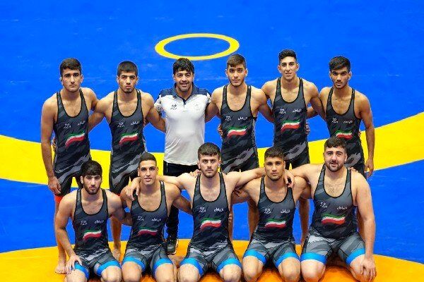 تیم ملی کشتی فرنگی جوانان ایران قهرمان دنیا شد_راسخ