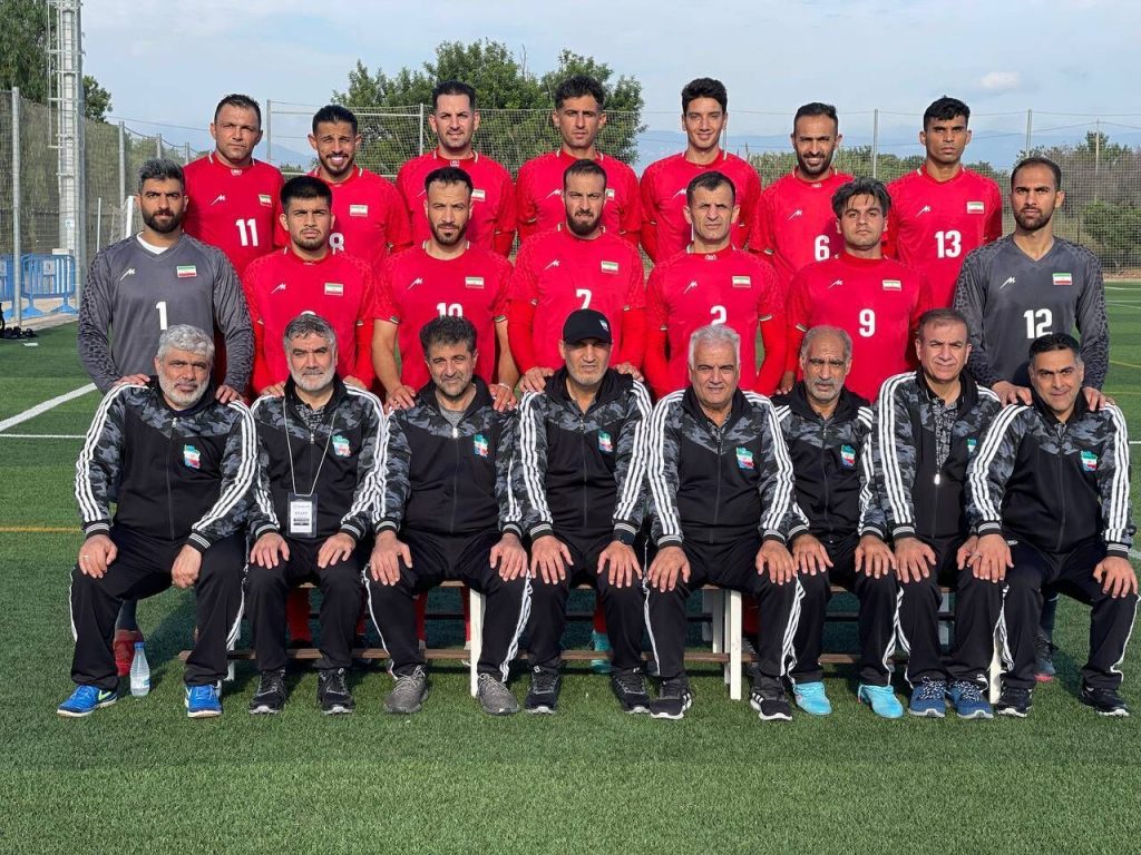 ملی پوشان فوتبال هفت نفره ایران با ناکامی ایرلند صدرنشین جام جهانی شدند_راسخ