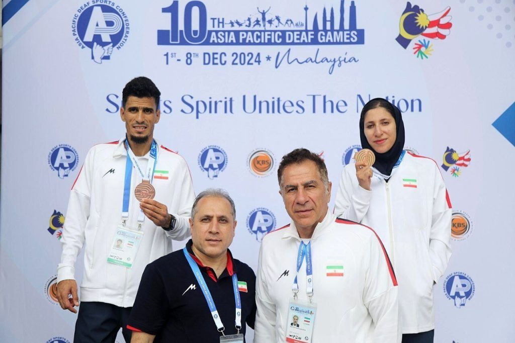 ایران در جایگاه دوم بازی‌های آسیایی ناشنوایان قرار دارد_راسخ