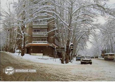 بارش برف سنگین در آذر ۶۳ در تهران_راسخ