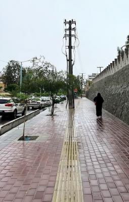 تصویر عجیب از بازسازی معابر تهران+عکس