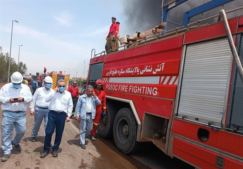 استقرار نیروهای عملیاتی پالایش و پخش در بندر شهید رجایی_راسخ